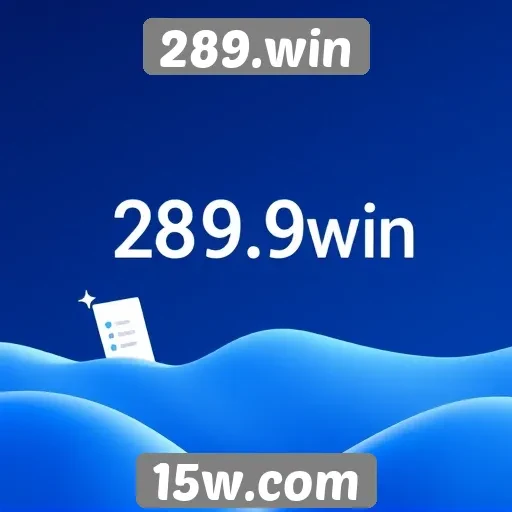 Experiência do usuário no 289.win é avaliada